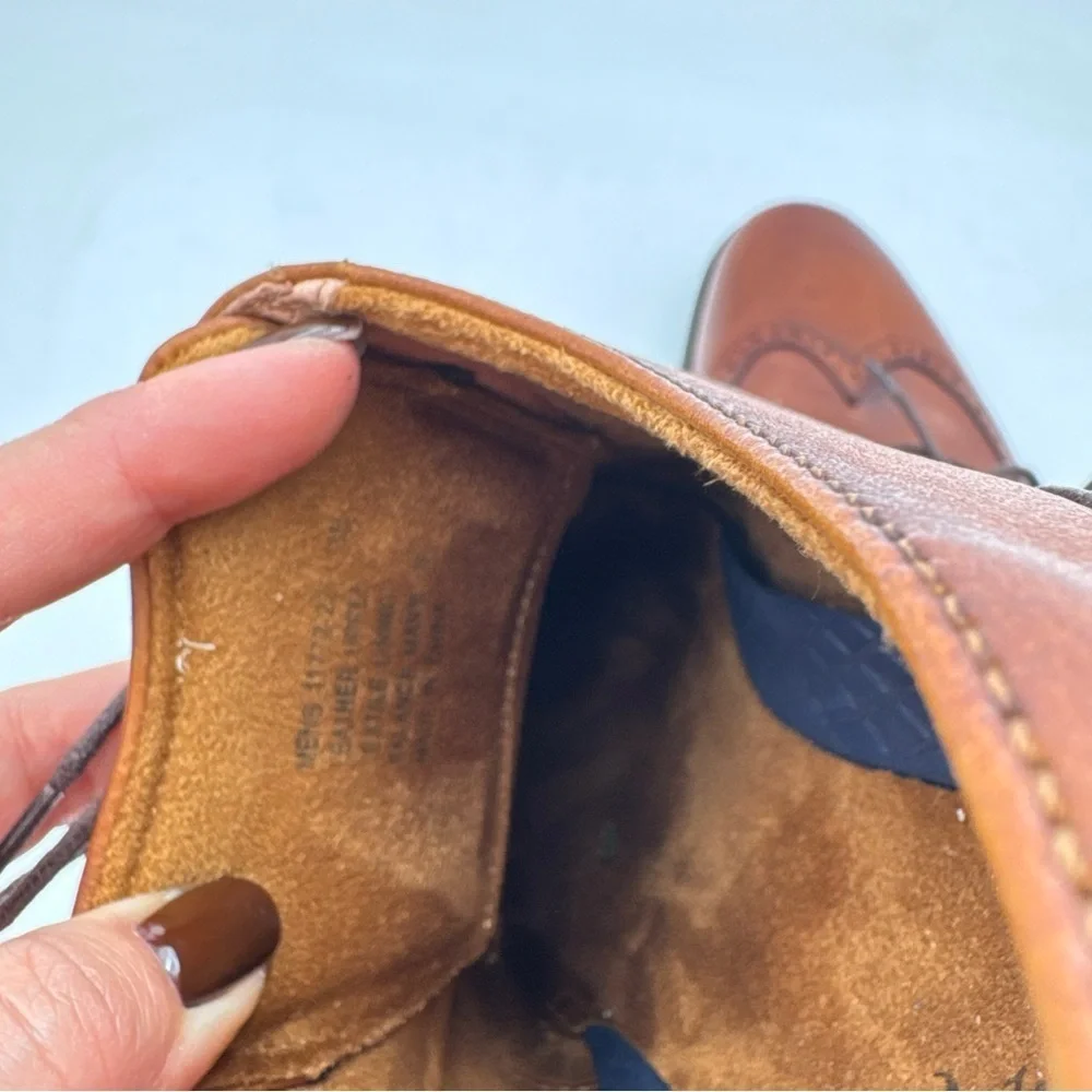 Florsheim brown Tamilio oxfords size 13M